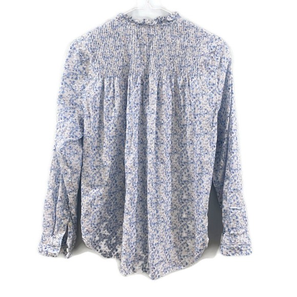 J.Crew Liberty Misti Valeria Floral Popover Shirt S - Picture 4 of 7